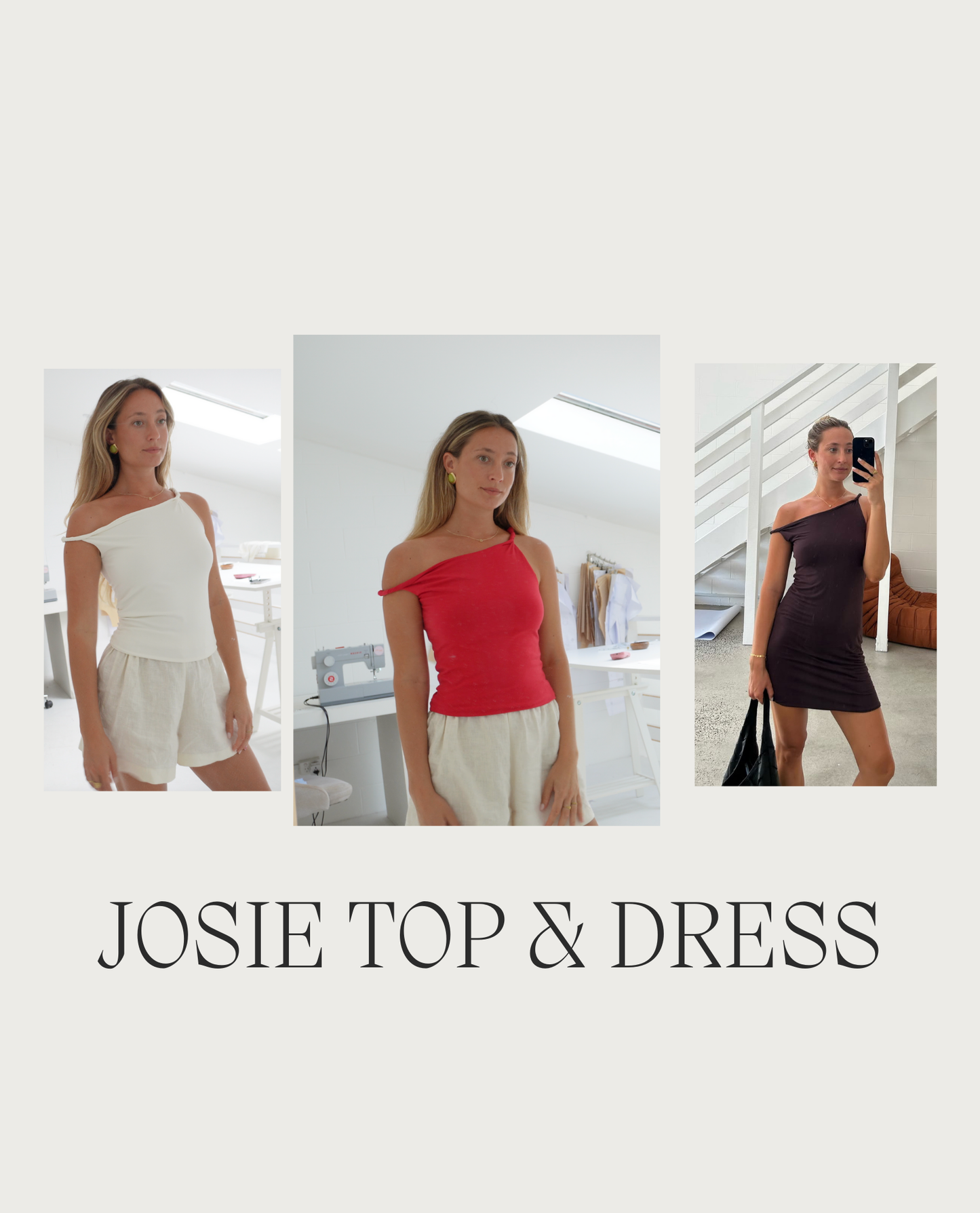 Josie Top & Dress - Digital Sewing Pattern