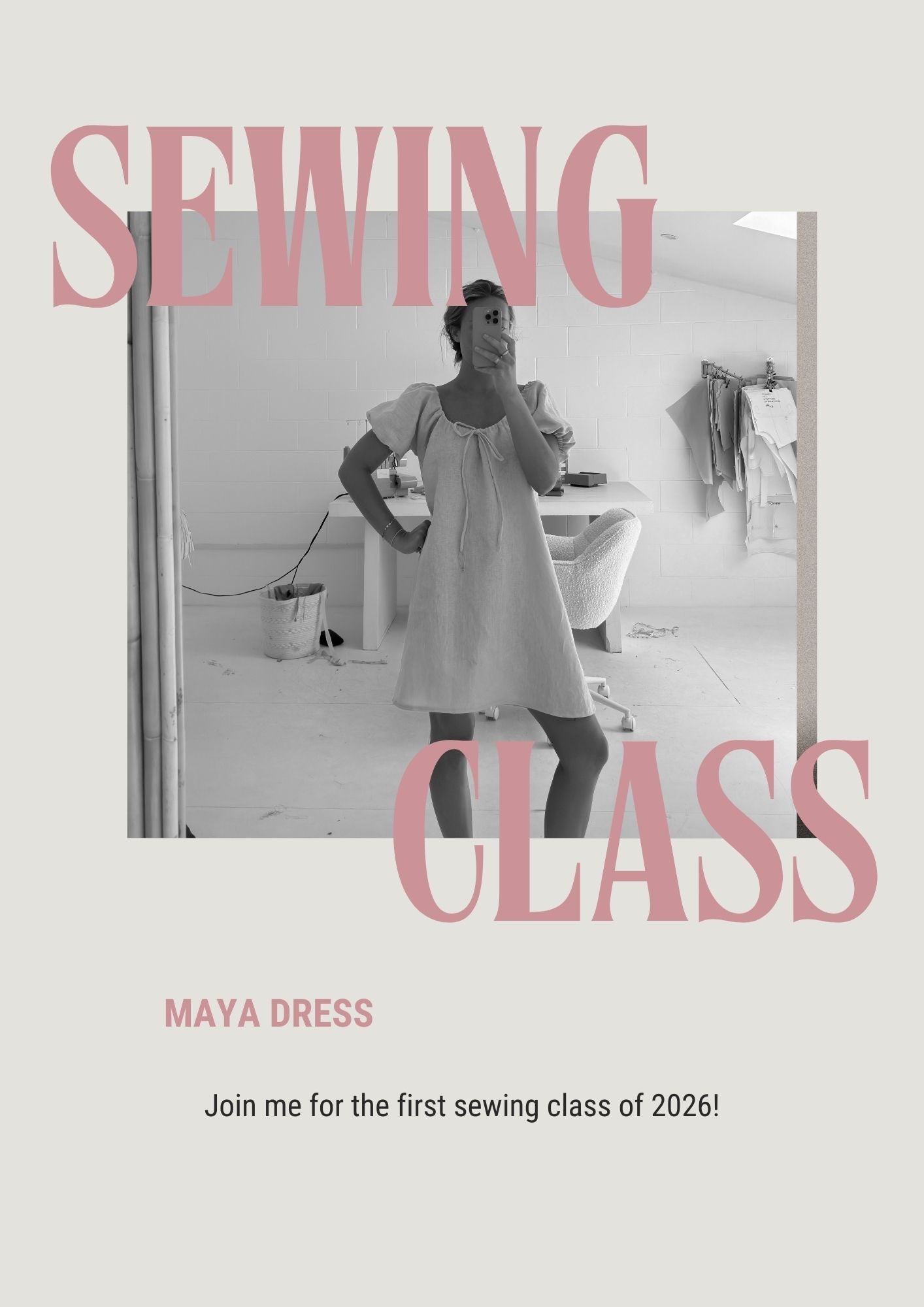 Maya Dress Sewing Class