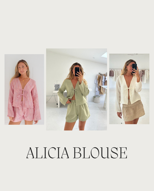 Alicia Blouse - Digital Sewing Pattern