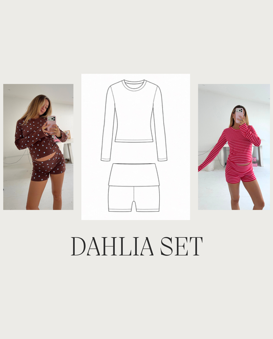 Dahlia Set - Digital Sewing Pattern