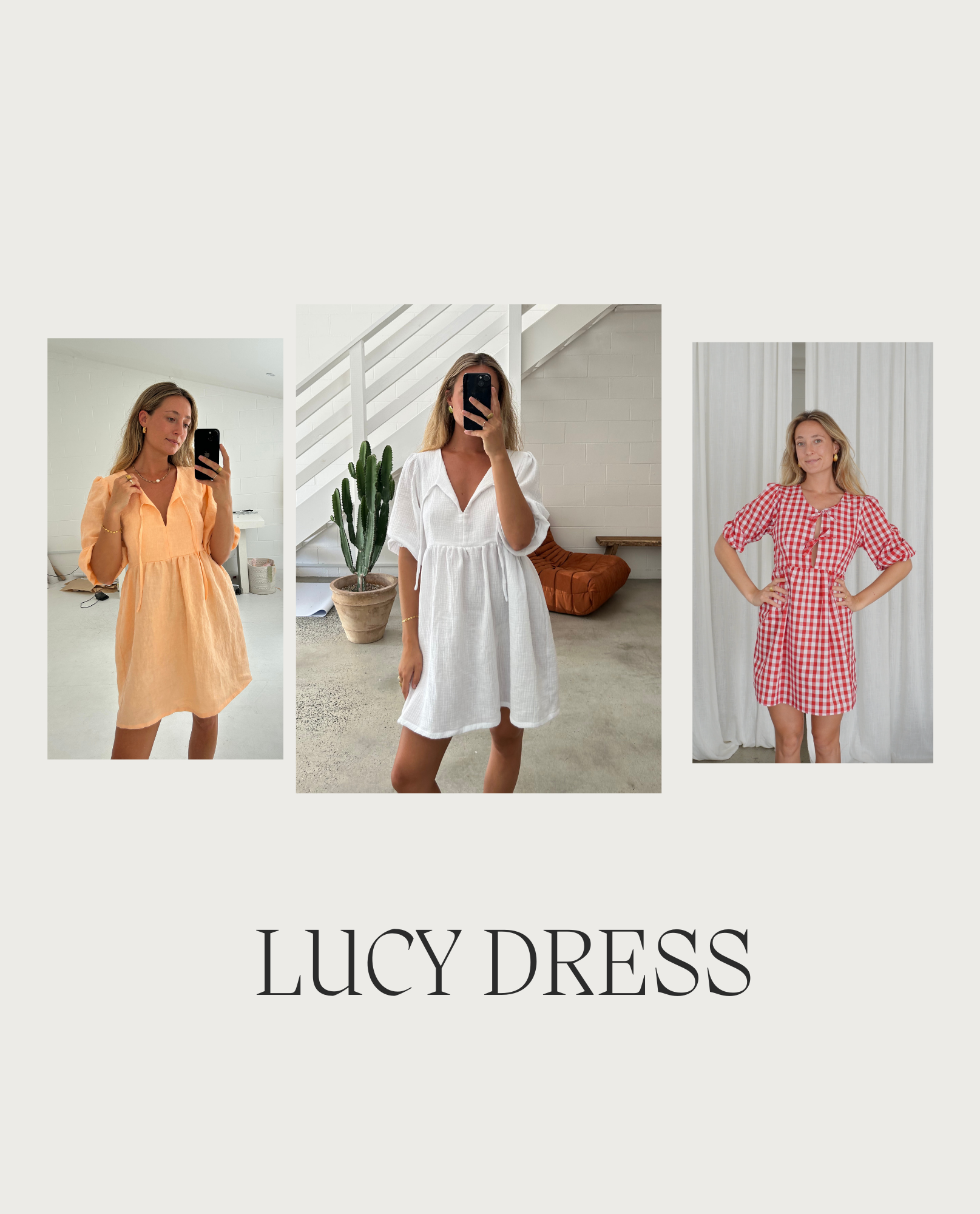 Lucy Dress - Digital Sewing Pattern