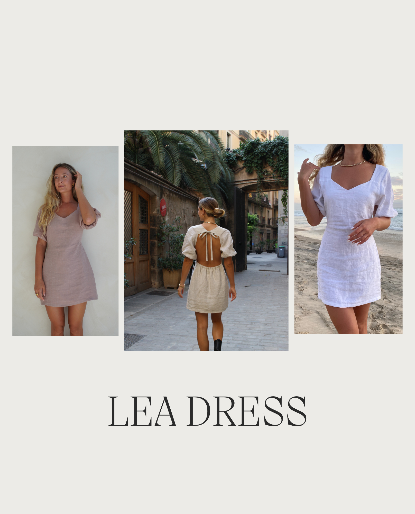 Lea Dress - Digital Sewing Pattern