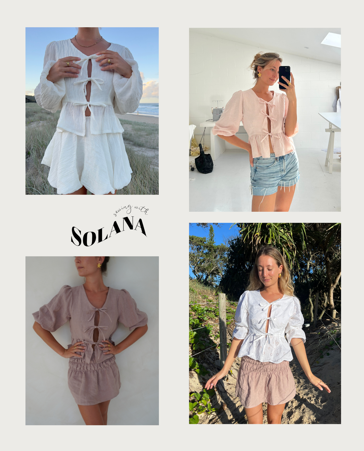 Lucy Blouse - Digital Sewing Pattern