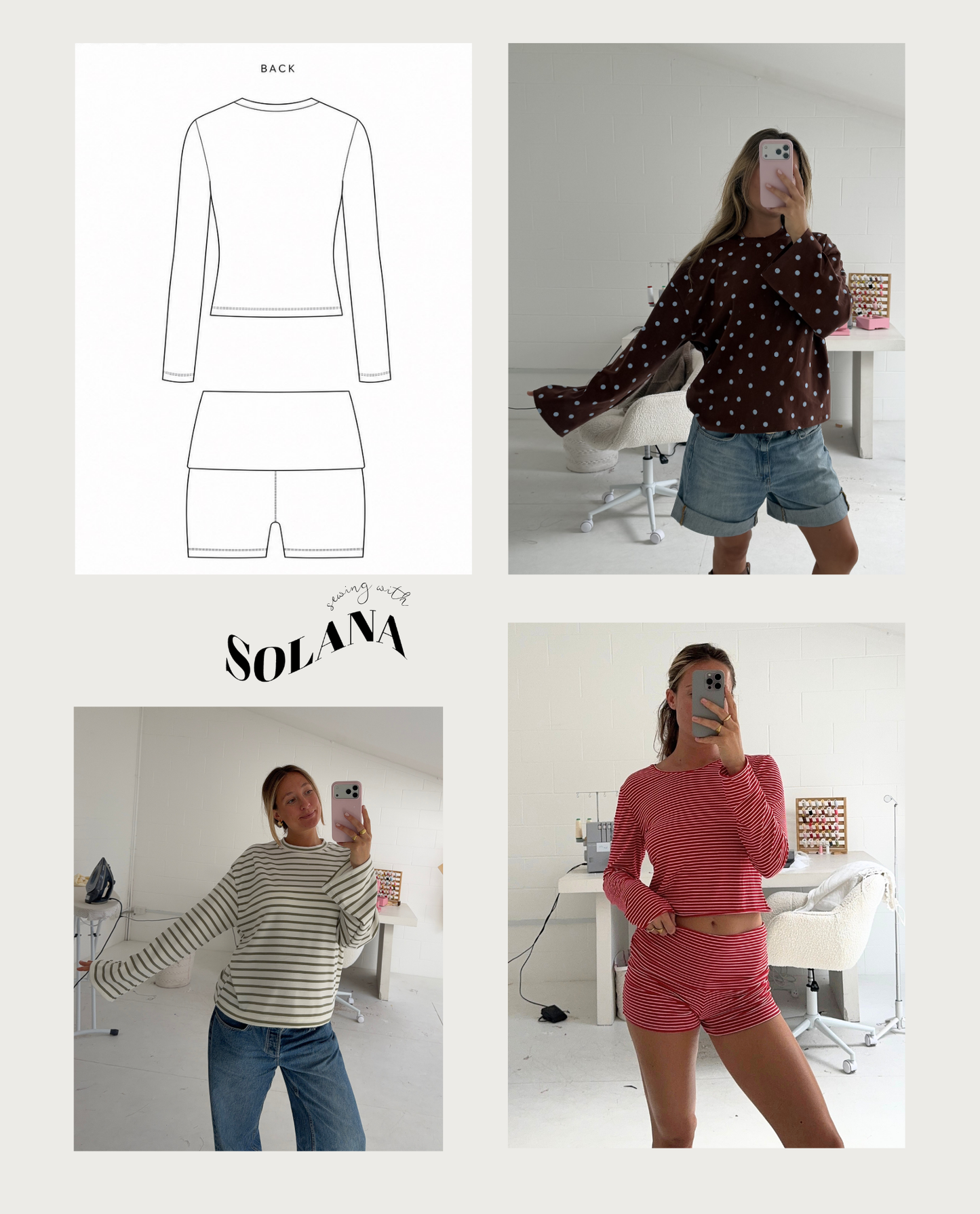 Dahlia Set - Digital Sewing Pattern