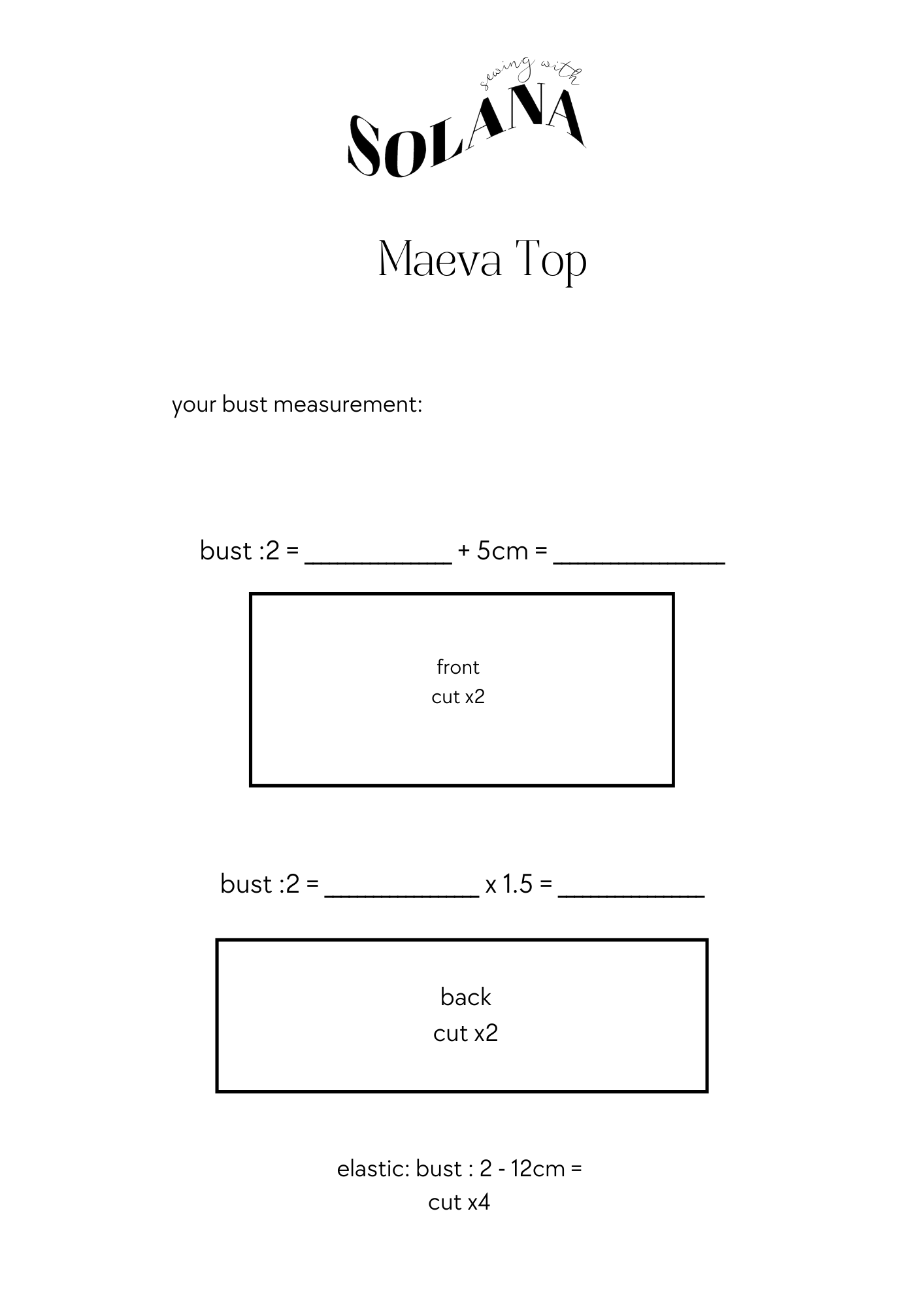 Maeva Top - free template